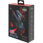 Мышь A4Tech Bloody L65 Max черный/фиолетовый оптическая 12000dpi USB 6but (L65 MAX/HONEYCOMB)