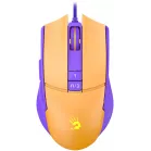 Мышь A4Tech Bloody L65 Max желтый/фиолетовый оптическая 12000dpi USB 6but (L65 MAX/ROYAL VIOLET)