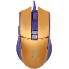 Мышь A4Tech Bloody L65 Max желтый/фиолетовый оптическая 12000dpi USB 6but (L65 MAX/ROYAL VIOLET)