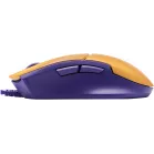 Мышь A4Tech Bloody L65 Max желтый/фиолетовый оптическая 12000dpi USB 6but (L65 MAX/ROYAL VIOLET)