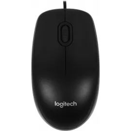 Мышь Logitech M100r черный оптическая 1000dpi USB 2but (910-006765)