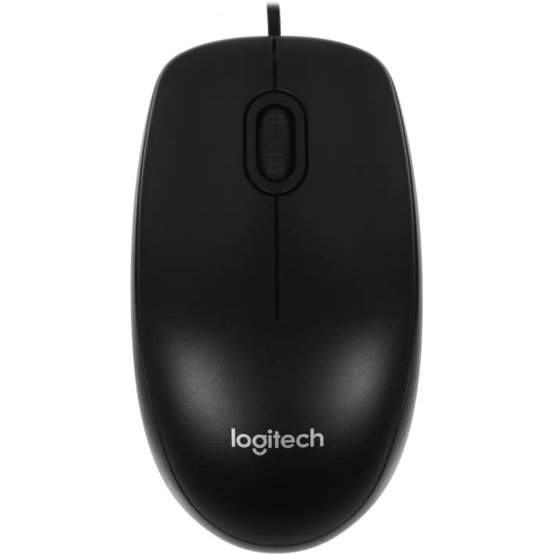 Мышь Logitech M100r черный оптическая 1000dpi USB 2but (910-006765)