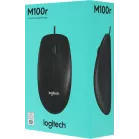 Мышь Logitech M100r черный оптическая 1000dpi USB 2but (910-006765)