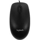 Мышь Logitech B100 черный оптическая 1000dpi USB 2but (910-006605)