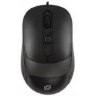 Мышь Оклик 310M черный/серый оптическая 2400dpi USB для ноутбука 4but (1869096)