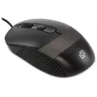 Мышь Оклик 310M черный/серый оптическая 2400dpi USB для ноутбука 4but (1869096)