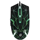 Мышь Оклик 701G черный оптическая 3600dpi USB для ноутбука 6but (1884623)