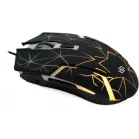 Мышь Оклик 701G черный оптическая 3600dpi USB для ноутбука 6but (1884623)