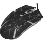 Мышь Оклик 701G черный оптическая 3600dpi USB для ноутбука 6but (1884623)