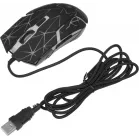 Мышь Оклик 701G черный оптическая 3600dpi USB для ноутбука 6but (1884623)