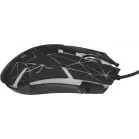 Мышь Оклик 701G черный оптическая 3600dpi USB для ноутбука 6but (1884623)