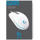 Мышь Logitech G102 LightSync белый оптическая 8000dpi USB 6but (910-005809)