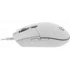 Мышь Logitech G102 LightSync белый оптическая 8000dpi USB 6but (910-005809)