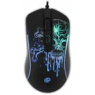 Мышь Оклик 702G черный оптическая 3600dpi USB для ноутбука 4but (1902907)