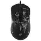 Мышь Оклик 702G черный оптическая 3600dpi USB для ноутбука 4but (1902907)