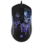 Мышь Оклик 702G черный оптическая 3600dpi USB для ноутбука 4but (1902907)