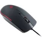 Мышь Оклик 100M черный оптическая 1600dpi USB для ноутбука 4but (1909417)