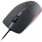 Мышь Оклик 100M черный оптическая 1600dpi USB для ноутбука 4but (1909417)