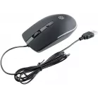 Мышь Оклик 100M черный оптическая 1600dpi USB для ноутбука 4but (1909417)
