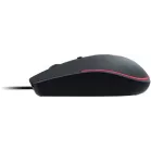 Мышь Оклик 100M черный оптическая 1600dpi USB для ноутбука 4but (1909417)