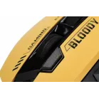 Мышь A4Tech Bloody W95 Max Sports желтый/серый оптическая 12000dpi USB 10but (W95 MAX SPORTS LIME)