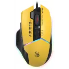 Мышь A4Tech Bloody W95 Max Sports желтый/серый оптическая 12000dpi USB 10but (W95 MAX SPORTS LIME)