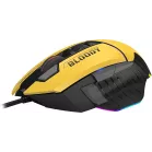 Мышь A4Tech Bloody W95 Max Sports желтый/серый оптическая 12000dpi USB 10but (W95 MAX SPORTS LIME)