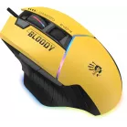 Мышь A4Tech Bloody W95 Max Sports желтый/серый оптическая 12000dpi USB 10but (W95 MAX SPORTS LIME)