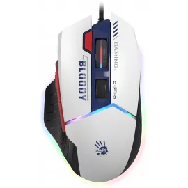 Мышь A4Tech Bloody W95 Max Sports синий/белый оптическая 12000dpi USB 10but (W95 MAX SPORTS NAVY)