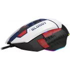 Мышь A4Tech Bloody W95 Max Sports синий/белый оптическая 12000dpi USB 10but (W95 MAX SPORTS NAVY)