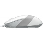 Мышь A4Tech Fstyler FM10S белый/серый оптическая 1600dpi silent USB 3but (FM10S USB WHITE)