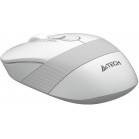 Мышь A4Tech Fstyler FM10S белый/серый оптическая 1600dpi silent USB 3but (FM10S USB WHITE)