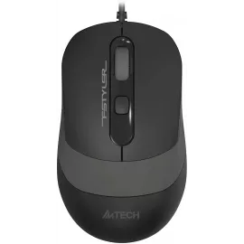 Мышь A4Tech Fstyler FM10ST серый/черный оптическая 1600dpi silent USB для ноутбука 3but (FM10ST GREY)