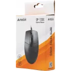 Мышь A4Tech OP-720S черный оптическая 1200dpi silent USB 2but