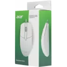 Мышь Acer OMW300 белый оптическая 1200dpi USB 3but (ZL.MCECC.01V)