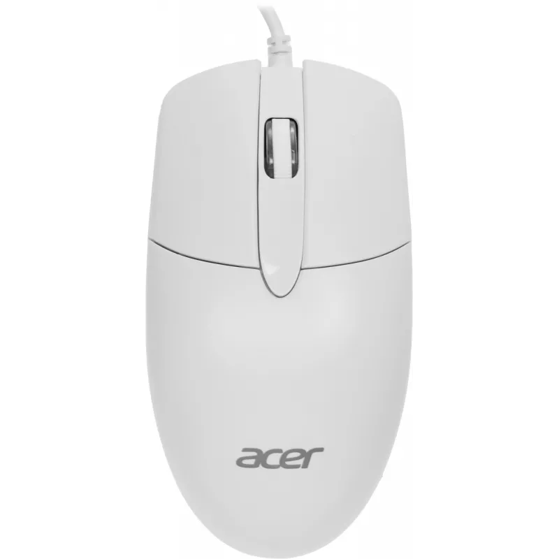 Мышь Acer OMW300 белый оптическая 1200dpi USB 3but (ZL.MCECC.01V)