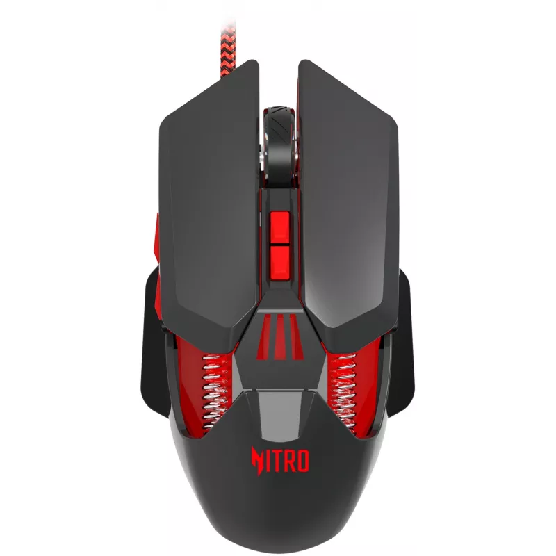 Мышь Acer Nitro OMW302 черный оптическая 7200dpi USB 7but (ZL.MCECC.025)