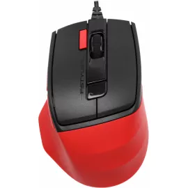 Мышь A4Tech Fstyler FM45S Air красный/черный оптическая 2400dpi silent USB 7but (FM45S AIR USB (SPORTS RED))