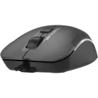 Мышь A4Tech Fstyler FM26 серый/черный оптическая 1600dpi USB для ноутбука 4but (FM26 USB (SMOKY GREY))
