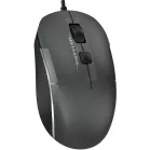 Мышь A4Tech Fstyler FM26 серый/черный оптическая 1600dpi USB для ноутбука 4but (FM26 USB (SMOKY GREY))