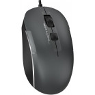 Мышь A4Tech Fstyler FM26S серый/черный оптическая 1600dpi silent USB для ноутбука 4but (FM26S USB (SMOKY GREY))
