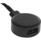 Мышь HyperX Haste 2 черный оптическая 26000dpi беспров. BT/Radio USB 5but (6N0B0AA)