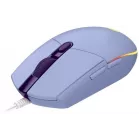 Мышь Logitech G102 LightSync сиреневый оптическая 8000dpi USB 6but (910-005857)