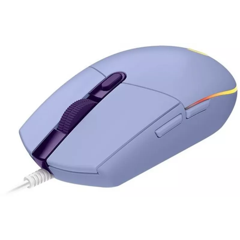 Мышь Logitech G102 LightSync сиреневый оптическая 8000dpi USB 6but (910-005857)