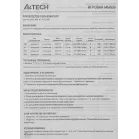 Мышь A4Tech Bloody A60A черный оптическая 6200dpi USB 8but (A60 ACTIVATED)