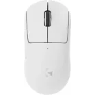 Мышь Logitech G Pro X Superlight белый оптическая 25600dpi беспров. USB 4but (910-005946)