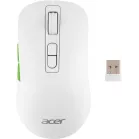 Мышь Acer OMR311 белый оптическая 2400dpi беспров. BT/Radio USB 7but (ZL.MCECC.034)