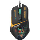 Мышь A4Tech Bloody W63 Max Renegade черный/рисунок оптическая 12000dpi USB (W63 MAX)