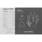 Мышь Logitech G502 X Lightspeed белый оптическая 25600dpi беспров. USB 13but (910-006228)