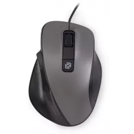 Мышь Оклик 504M черный/серый оптическая 3600dpi silent USB 6but (2004741)